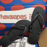 havaianas哈唯纳Slim小蛮腰细带夹脚人字拖平底海边沙滩夏童款成人款 0090-火耀黑 37/38巴西码 晒单实拍图