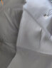 BLUE LITTLE WHITE长袖衬衫女韩版修身女士职业装商务正装白色工装衬衣免烫抗皱衬衫 N2655方.领纯白色 39/2XL (118斤-128斤) 晒单实拍图