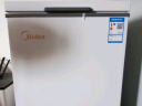 美的（Midea）100升低霜家用冷柜冷藏冷冻省电小型冰柜母乳保鲜单门冰箱BD/BC-100KMD(E)以旧换新 实拍图