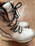 古森林雪地靴女冬季户外登山滑雪鞋中筒防水防滑加绒加厚东北保暖棉鞋 白色 36 晒单实拍图