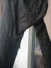 JP加绒裤男冬季大码加厚中老年男士羊羔绒防水防寒加棉裤 黑色束脚 XL（105-120斤） 晒单实拍图