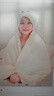 洁丽雅（Grace）A类浴巾儿童带帽斗篷浴袍新生儿超软吸水浴巾洗澡包巾速干 米黄色 实拍图