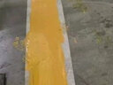 臻蒂 划线漆水性停车位马路漆水泥地面漆标线耐磨防水路标漆划线涂料 双组份黄色（加固化剂） 10kg 实拍图