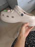 星期六【踩屎感软底】洞洞鞋厚底女鞋包头半拖沙滩凉鞋百搭凉拖鞋女外穿 卡其色 36 实拍图
