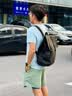 Rains双肩包男女大容量背包徒步旅行包防水学院书包轻商务电脑包MSN 实拍图