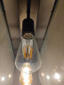 幽麦 复古st64爱迪生LED灯泡27大螺口灯丝工业风吧台咖啡厅餐馆怀旧 8瓦-暖光 实拍图