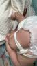 流贝肚兜婴儿夏天幼儿棉纱布连腿肚兜新生儿护肚男女宝宝夏季薄款 果果 73码【6-12月】 建议身高70-80cm 实拍图