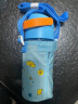膳魔师（THERMOS）水杯夏季儿童水杯膳魔师吸管杯男女1岁宝宝420ml蓝黄 实拍图