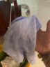 三利抗菌加厚毛巾2条A类吸水男女洗脸洗澡家用干发大面巾   蓝/灰 实拍图