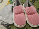 朴西棉拖鞋室内家用2024冬季保暖包跟厚底防水防滑月子鞋女加绒加厚 蜜桃粉 36 【36-37】 实拍图