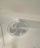 钻石牌（DIAMOND）吸顶风扇学校宿舍轻音工程风扇家用客厅遥控大风力挂顶楼顶扇摇头16吋吊顶电扇 16寸五叶【三挡】 实拍图