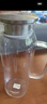 乐扣乐扣（LOCK&LOCK）凉水壶耐热玻璃泡茶柠檬水果水杯子带把家用大容量玻璃茶水杯1.2L 实拍图
