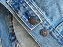 李维斯Levi's情侣同款美式经典复古休闲修身早春短款牛仔夹克外套 实拍图