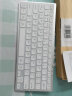 航世（BOW）HD098C  双模无线蓝牙充电键盘  手机平板ipad电脑苹果小米华为办公通用三模键盘  银白 实拍图