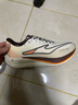 鸿星尔克极风2跑步鞋新款男鞋竞速专业跑鞋青少年中考体育体测鞋训练鞋 能量棒色 暖亚麻/咖啡（男） 【秋冬版】 43 实拍图