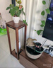 山之林胡桃木实木花架新中式花台客厅花盆架阳台木头置物花几落地摆件台 胡桃木花架【标准款大号】 实拍图