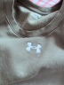 安德玛（UNDERARMOUR）Rival男子抓绒圆领训练运动卫衣1379755 绿色390 XXL 实拍图