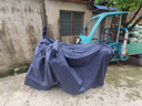 锦赞加厚牛津布车衣 电动车车罩摩托车遮雨罩新国标电瓶车盖车布防晒 双耳L【1.8-2.0米之内】藏青色牛津布 实拍图
