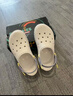 斯凯奇（Skechers）女鞋洞洞鞋凉鞋增高厚底耐磨沙滩拖鞋小怪兽包头洞洞鞋111581 白色/多彩色/WMLT 38 实拍图
