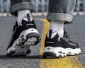 斯凯奇（Skechers）男鞋经典情侣熊猫鞋男子休闲运动鞋厚底缓震老爹鞋 52675/BLK 40 实拍图