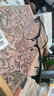 蔡司（ZEISS）镜片近视眼镜框男大脸半框防蓝光辐射钛架眼镜架可配度数变色眼睛 122601黑色 配乐申1.56防蓝光镜片 0-400度 实拍图