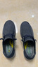 斯凯奇（Skechers）男鞋秋冬一脚蹬乐福鞋帆布鞋厚底低帮休闲商务鞋66387 蓝色/BLU 41.5 实拍图