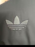 adidas情侣款复古宽松运动立领夹棉外套男女秋冬阿迪达斯三叶草 荣耀灰 M 实拍图