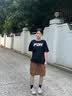 MMOPTOP户外男士工装短裤美式夏季冰丝宽松运动阔腿五分裤MF9907咖色M 实拍图