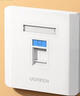 绿联超五类网络模块 CAT5e网络信息面板连接器 RJ45电脑网线插座连接头直通头 单个装80176 实拍图