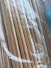 庭好一次性筷子碳化100双独立包装家用方便高档外卖筷子加长火锅筷 晒单实拍图