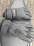 AUBURN 冬季加绒加厚全掌触屏 电动车摩托车自行车冬季手套滑雪保暖手套 1208黑色（男士） 晒单实拍图