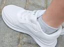 SNOOPY史努比童鞋儿童运动鞋男女童小白鞋秋季软底休闲跑鞋2891白色34 实拍图