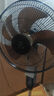 永速电风扇落地扇家用直流变频大风强力立式太阳能静音循环可充电无刷电机12V 16英寸铝叶数显标准款 实拍图