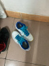 YONEX尤尼克斯羽毛球鞋yy入门级训练减震动力垫男女SHB101CR白/蓝 40码 实拍图