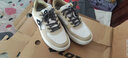 乐途（LOTTO）板鞋男鞋春季官方平底鞋休闲运动鞋空军一号防滑情侣小白鞋子 卡其色【8070男款】 39 实拍图