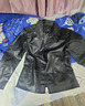夏冰妮皮衣男外套夹克潮流帅气秋冬季加绒加厚男士拉链机车服皮夹克 黑色加绒 2XL 实拍图