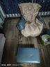 品洛梵  北欧网红摇椅懒人休闲躺椅家用轻奢摇摇椅客厅午睡阳台单人沙发 靛蓝色+脚踏(科技布) 实拍图
