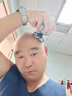 鑫金霸六刀头剃光头神器男女老人便携式充电长续航数显自刮专用多功能可水洗剃须刀大功率剃头刀GK1 六合一套装（枪色） 实拍图