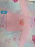 舒贝怡婴儿衣服儿童内衣套装纯棉春秋睡衣宝宝秋衣秋裤分体家居服粉130 实拍图