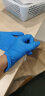 英科医疗（INTCO）一次性手套丁腈加厚耐用实验室清洁劳保工业蓝色防护手套M中码 晒单实拍图