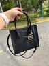 MICHAEL KORSmk女包 Mercer中号风琴包手提单肩包 黑色35S1GM9M2L 实拍图