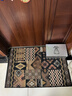 布迪思入户门地垫进户门口垫子可裁剪耐脏蹭灰防滑中古风脚垫90*60CM 实拍图