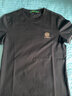 Raidy Boer/雷迪波尔【空调T】夏季男装刺绣棉混纺短袖T恤7120 黑色 170/48/M 实拍图