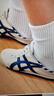 Onitsuka Tiger鬼塚虎帆布一脚蹬懒人鞋  男女款休闲鞋 MEXICO 66™ PARATY 米白色/藏青色(1183C233-250) 37.5 实拍图