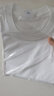 俞兆林【3件】短袖t恤男夏季纯白色宽松纯棉男士半截袖潮打底衫衣服男装 白色+白色+白色 XL  【建议135-150斤】 实拍图