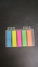 晨光（M&G）文具荧光透明便利贴索引标签贴便签贴纸小条高颜值5色标记书签贴49*12mmYS-20办公用品 实拍图