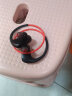 dacom Athlete运动蓝牙耳机跑步无线耳机 双耳音乐挂耳式骑行入耳头戴式适用于苹果华为小米安卓 黑红色 实拍图
