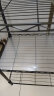溢彩年华 厨房置物架落地架子家用微波炉收纳储物架多层仓储货架20151-BK 实拍图