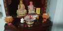 庄子然莲花灯供佛摆件家用佛前供灯菩萨佛堂观音供奉灯带音乐七彩长明灯 一盏装【七宝金边】58首可插电可电池5 实拍图