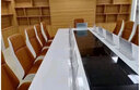 烤漆无纸化会议桌智能大型会议台升降器显示屏会议桌长条桌椅组合 定制尺寸及颜色 实拍图